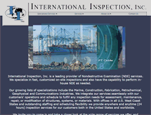 Tablet Screenshot of iinspect.com